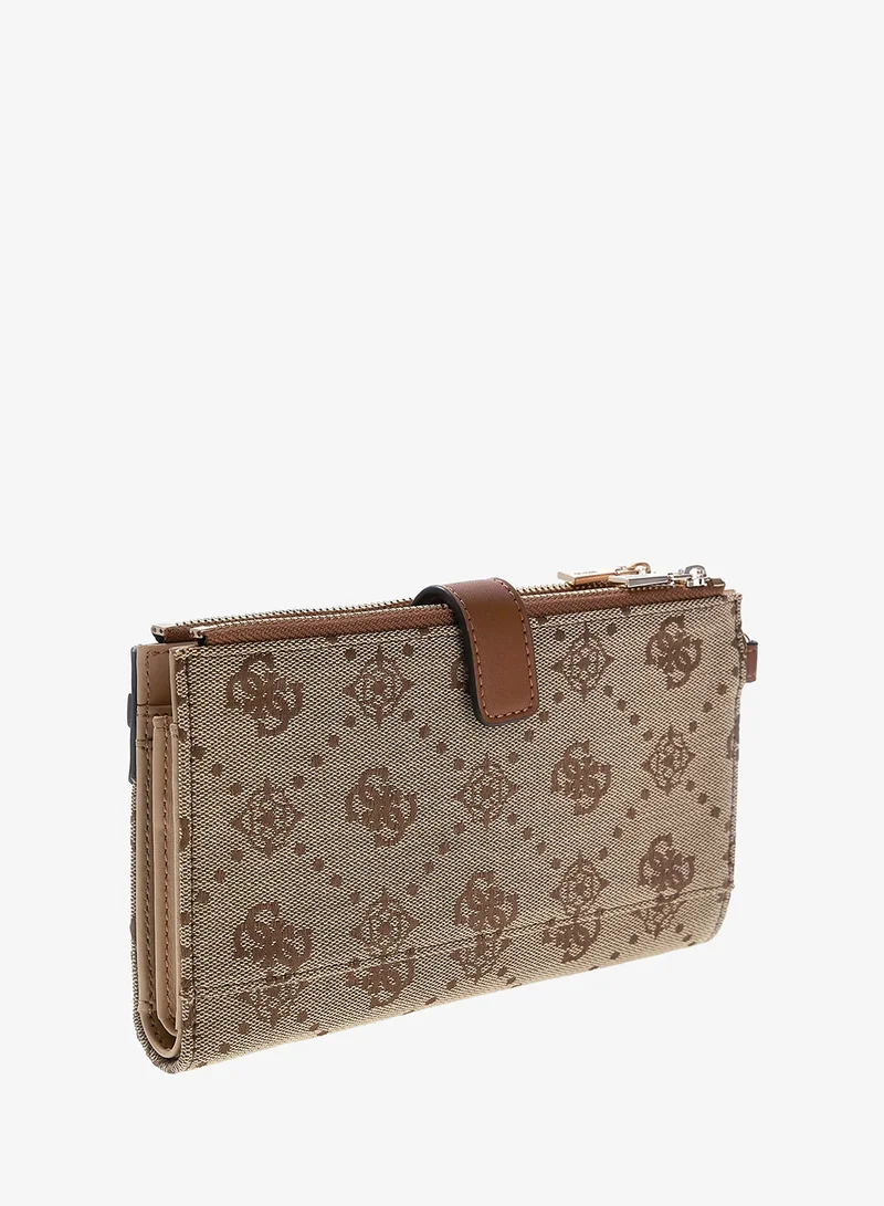 GUESS  Melinda Double Zip Wallet for Women | Best Price UAE